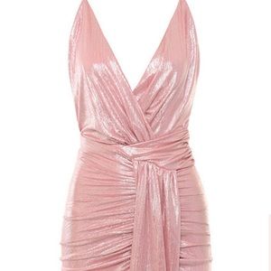House of CB metallic dress